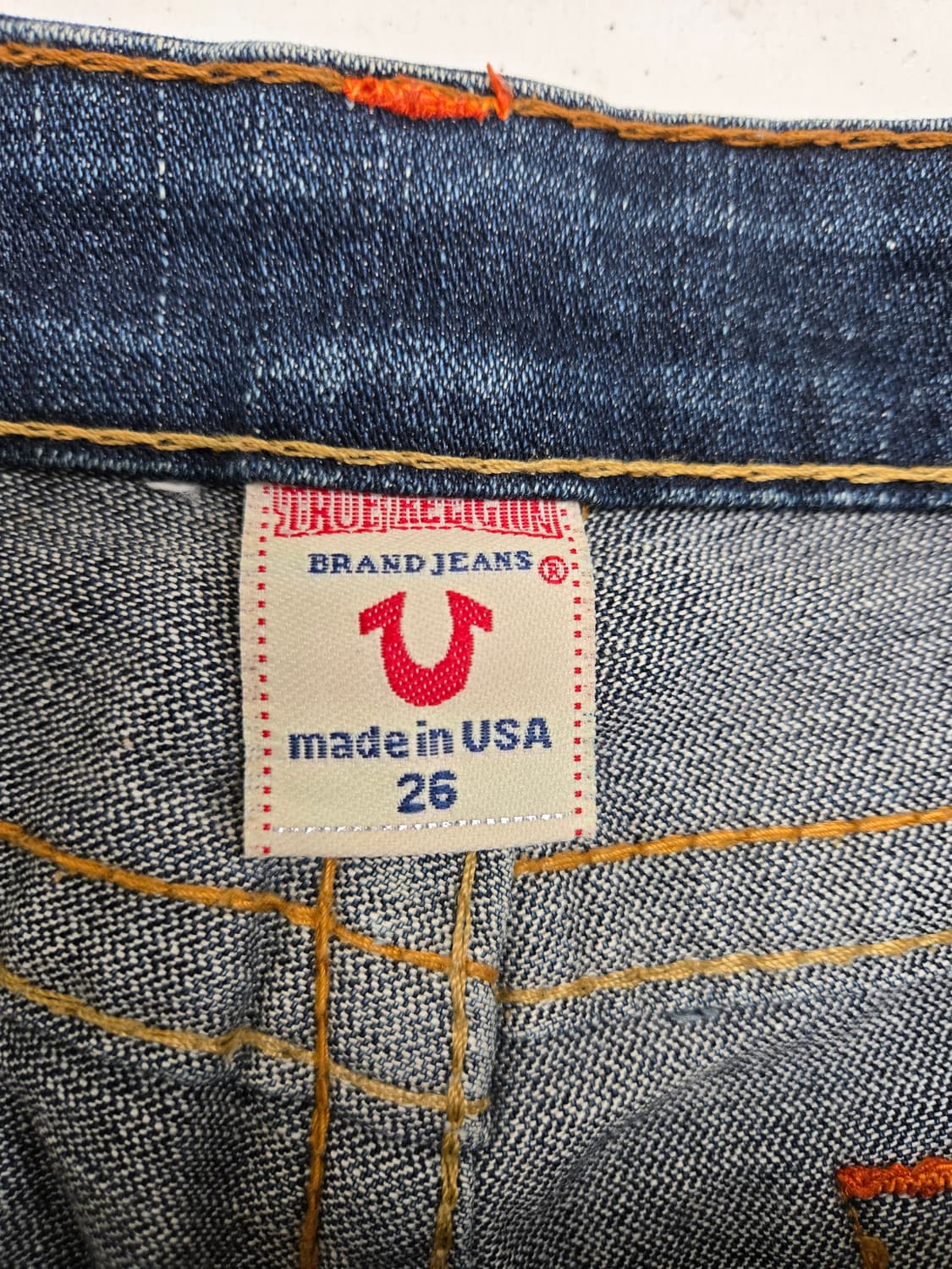 트루릴리젼 부츠컷 데님 청바지 상품이미지3