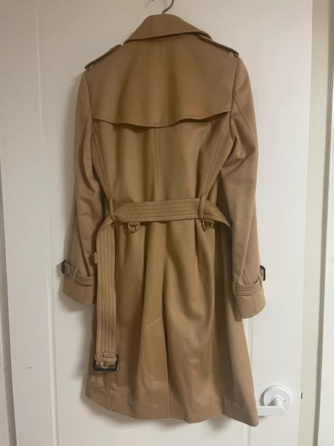 버버리 런던 켄싱턴 캐시미어 100% 겨울코트 상품이미지3