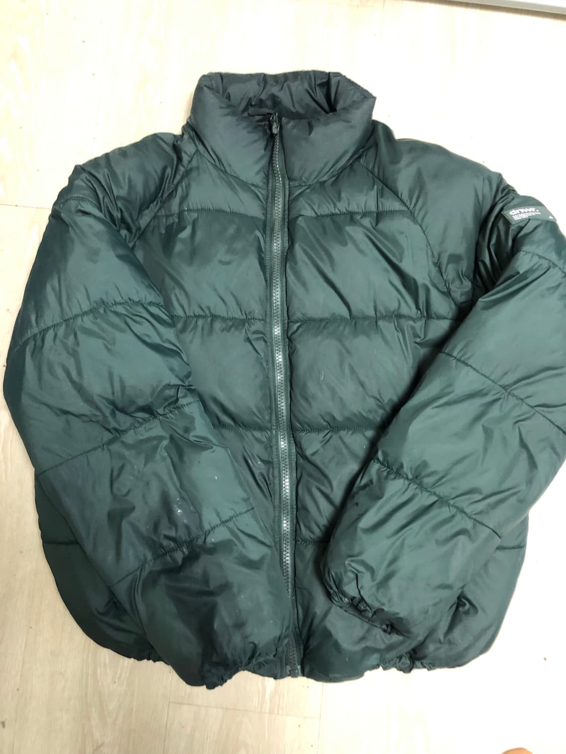 자라 청록색 패딩 XL 105 상품이미지1