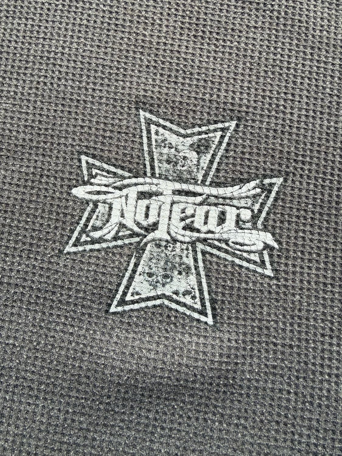 No Fear 90s 노피어 아이언크로스 스컬 써멀 롱슬리브 티셔츠 상품이미지3