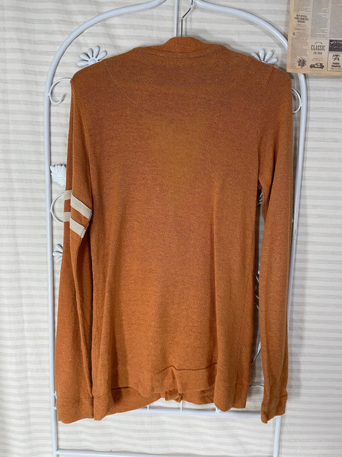 빈티지 오렌지 브라운 모리 가디건 875 y2k 스트릿 모리 갸루 일본빈 상품이미지2