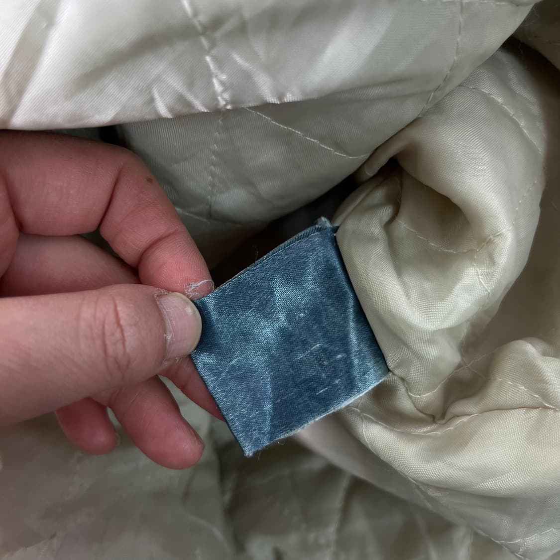 W 95 버버리 90s 니트 후드 코트 상품이미지4