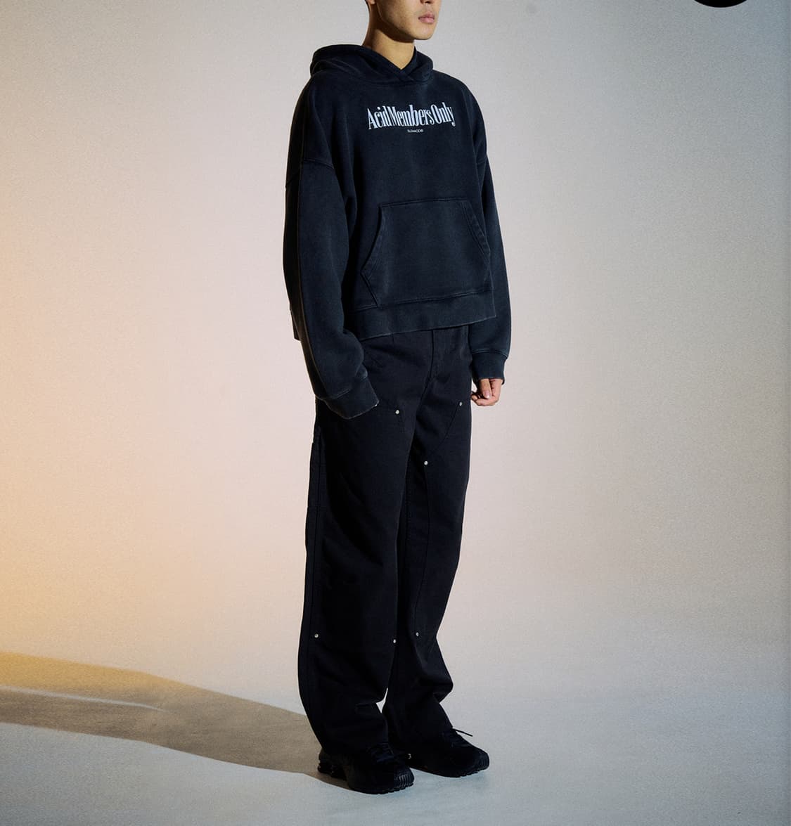 슬로우애시드 더블니 카펜터 팬츠 새옷 (허리 31) 상품이미지9