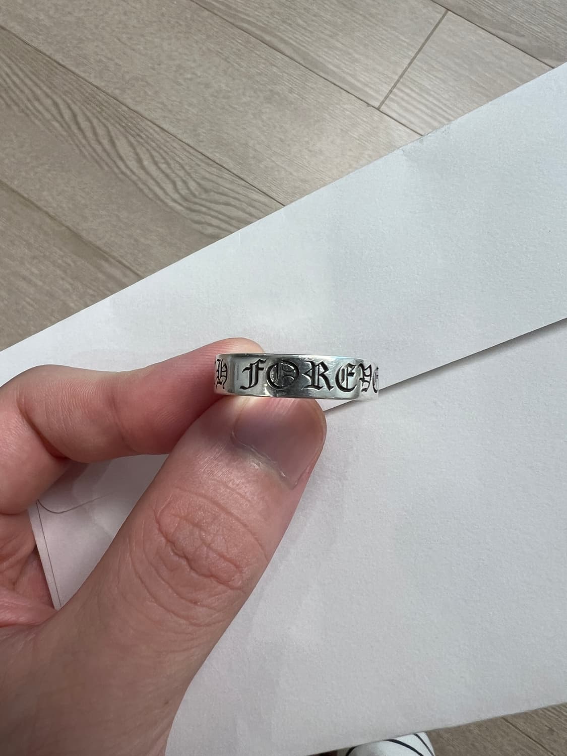 크롬하츠 포에버링 us8.5 상품이미지2