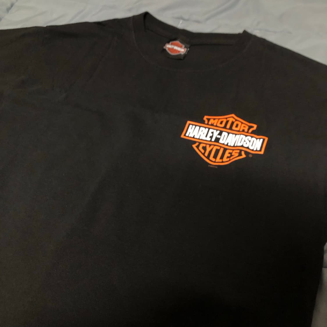 할리데이비슨 모터사이클 백로고 코리아 티셔츠 상품이미지4