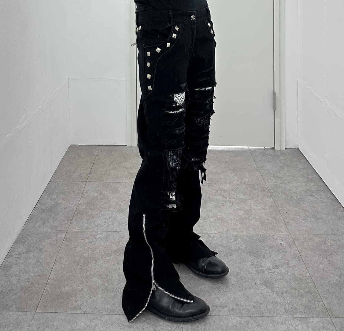 GLP Studded Distressed Punk Pants 상품이미지3
