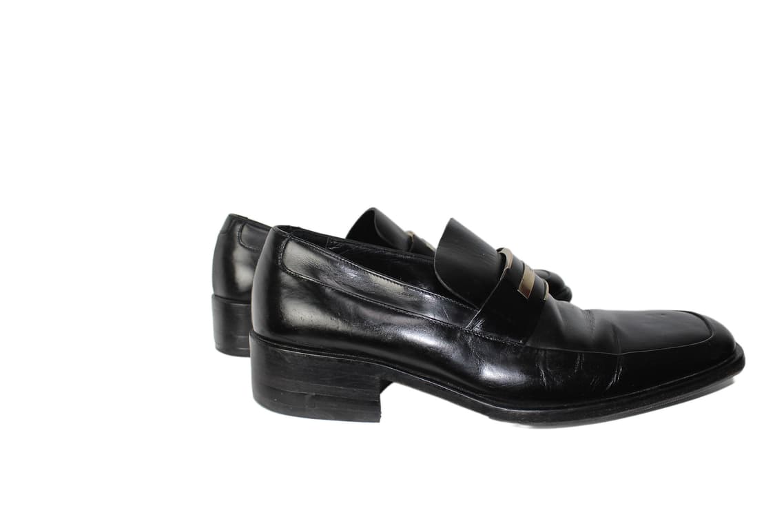 2000s Gucci 구찌 스틸 플레이트 로퍼 상품이미지5