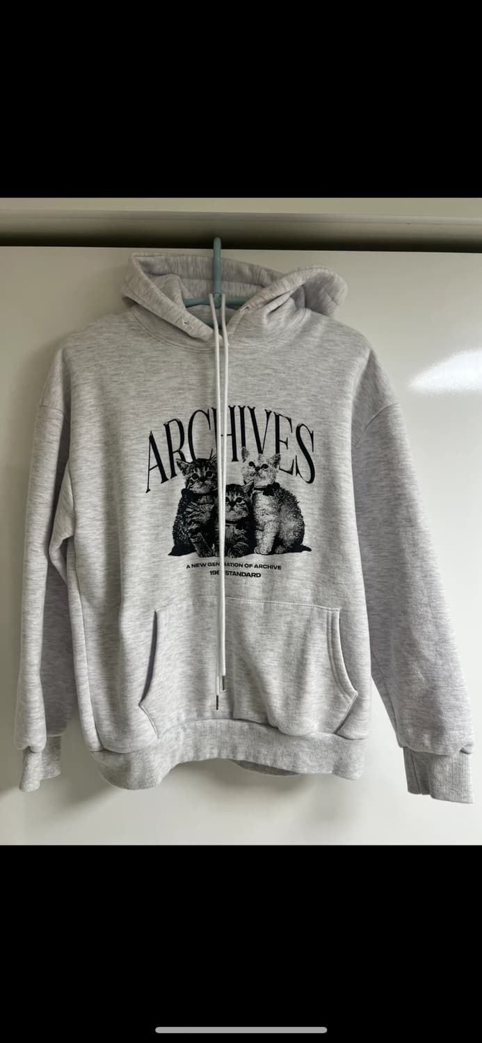 1989 스탠다드 고양이 후드티 상품이미지1