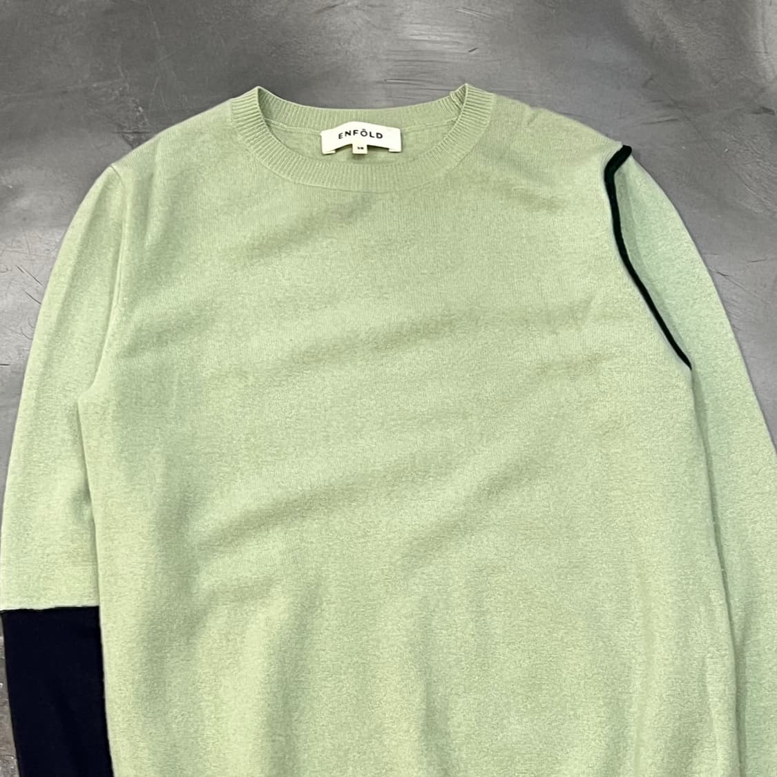  엔폴드 크루넥 니트 y14381 상품이미지3