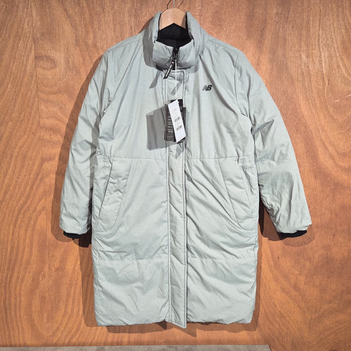 뉴발란스 구스다운 양면 롱 패딩 S  상품이미지3