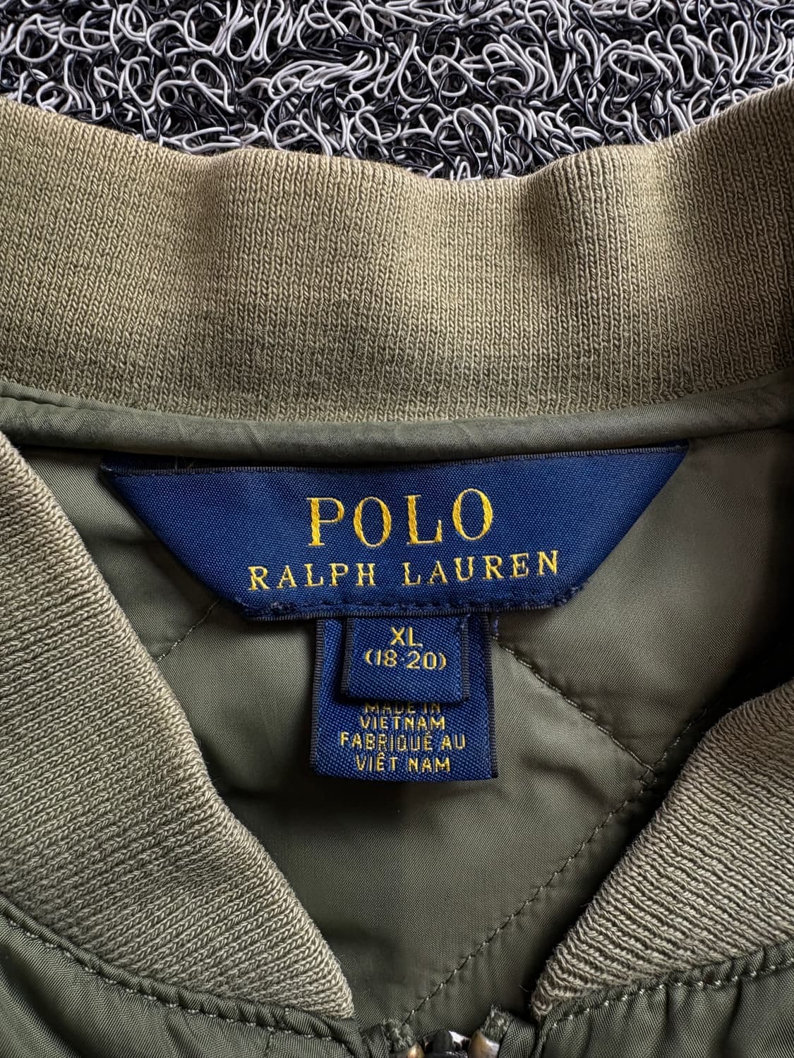 폴로 랄프로렌 포니로고 신형 퀼팅 봄버 자켓 3817 상품이미지3