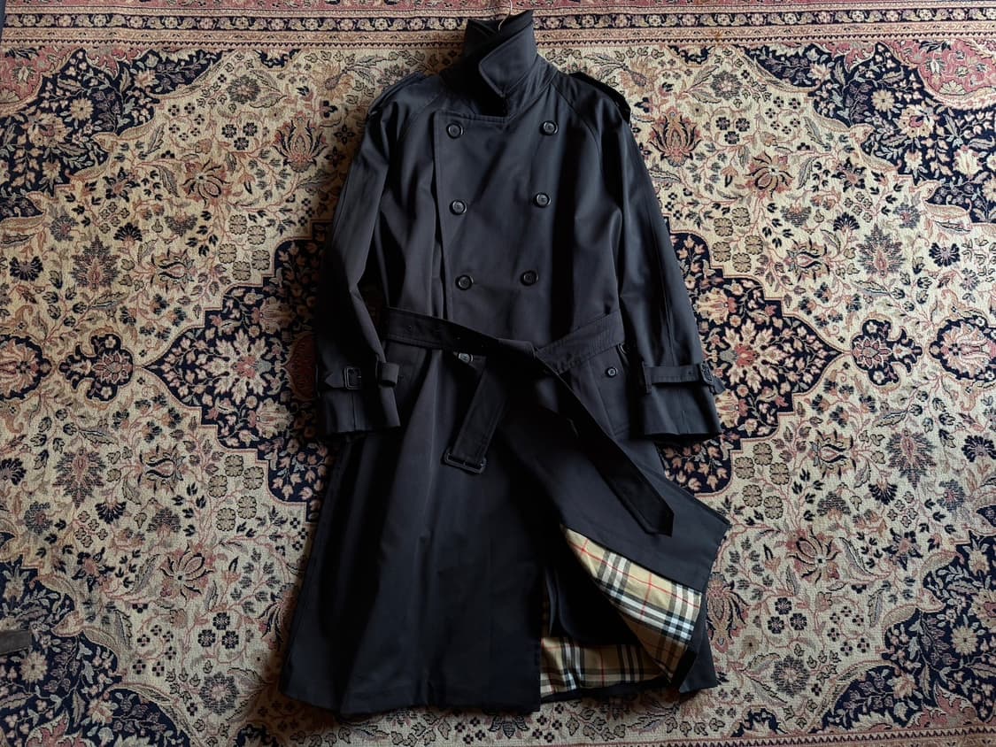 버버리 카멜 울 트렌치 코트 100 상품이미지3