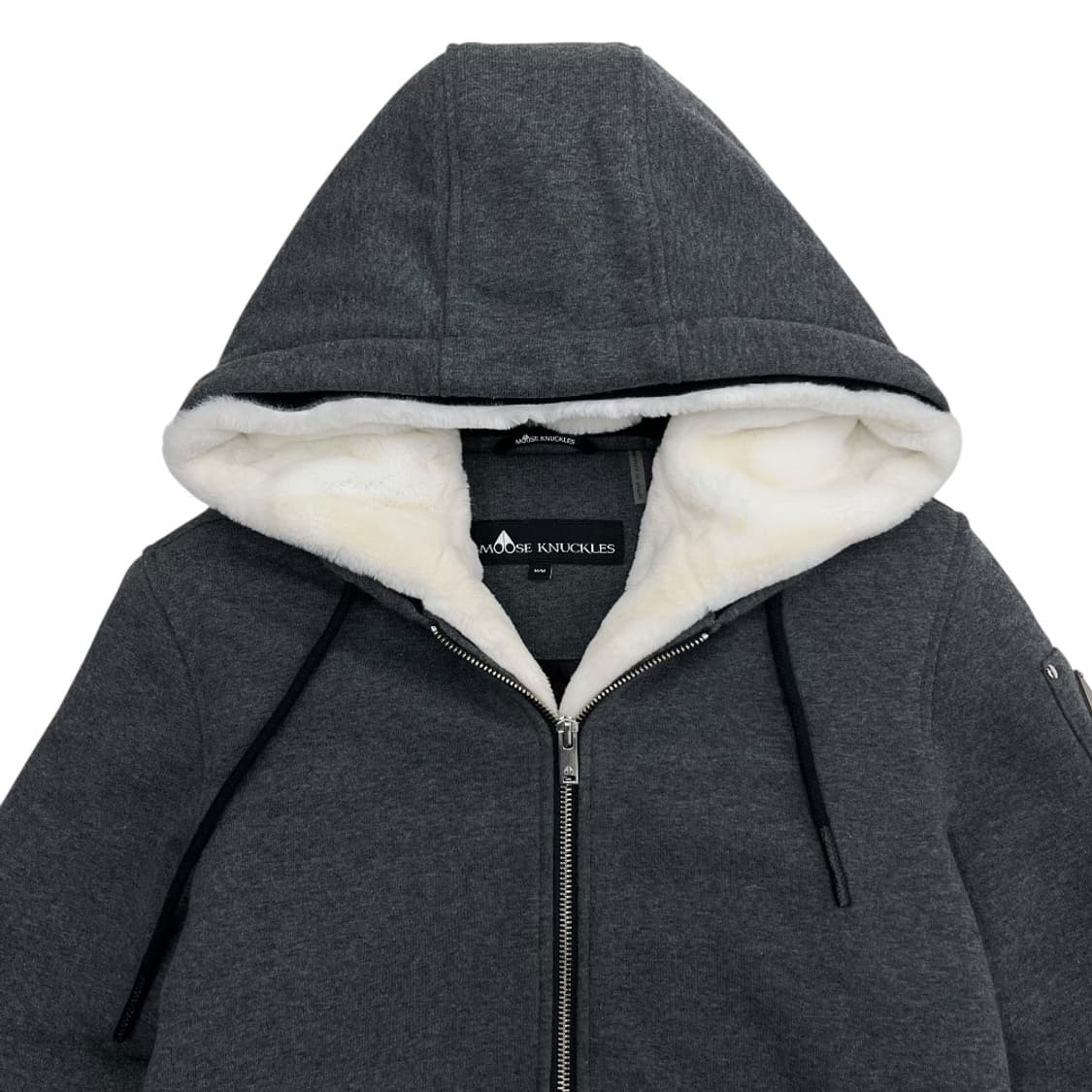 무스너클 클래식 그레이 버니 후드집업 M 상품이미지5