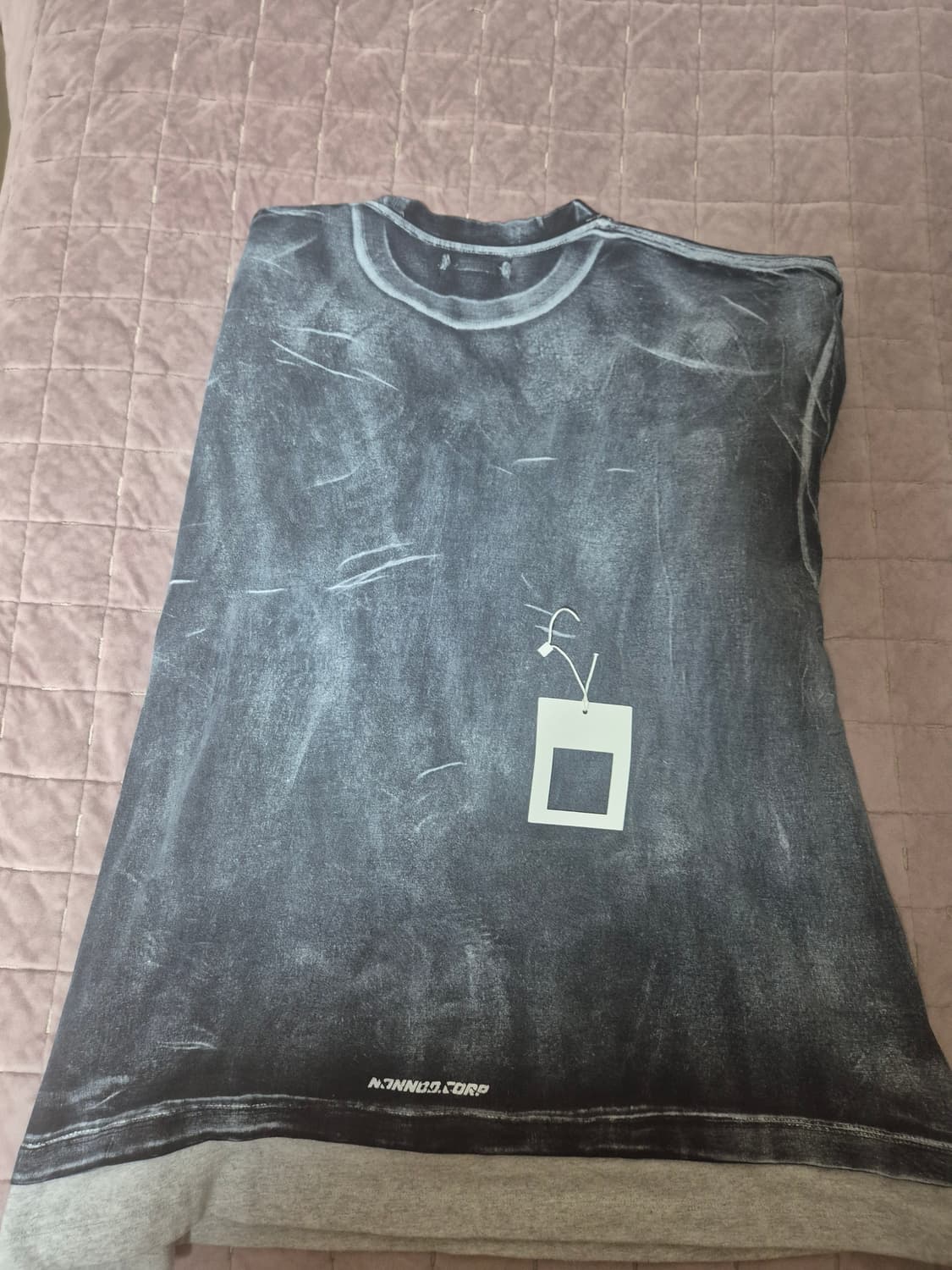 논노드 밀키 워시드 레이어드 티셔츠2사이즈 판매합니다@ 상품이미지3