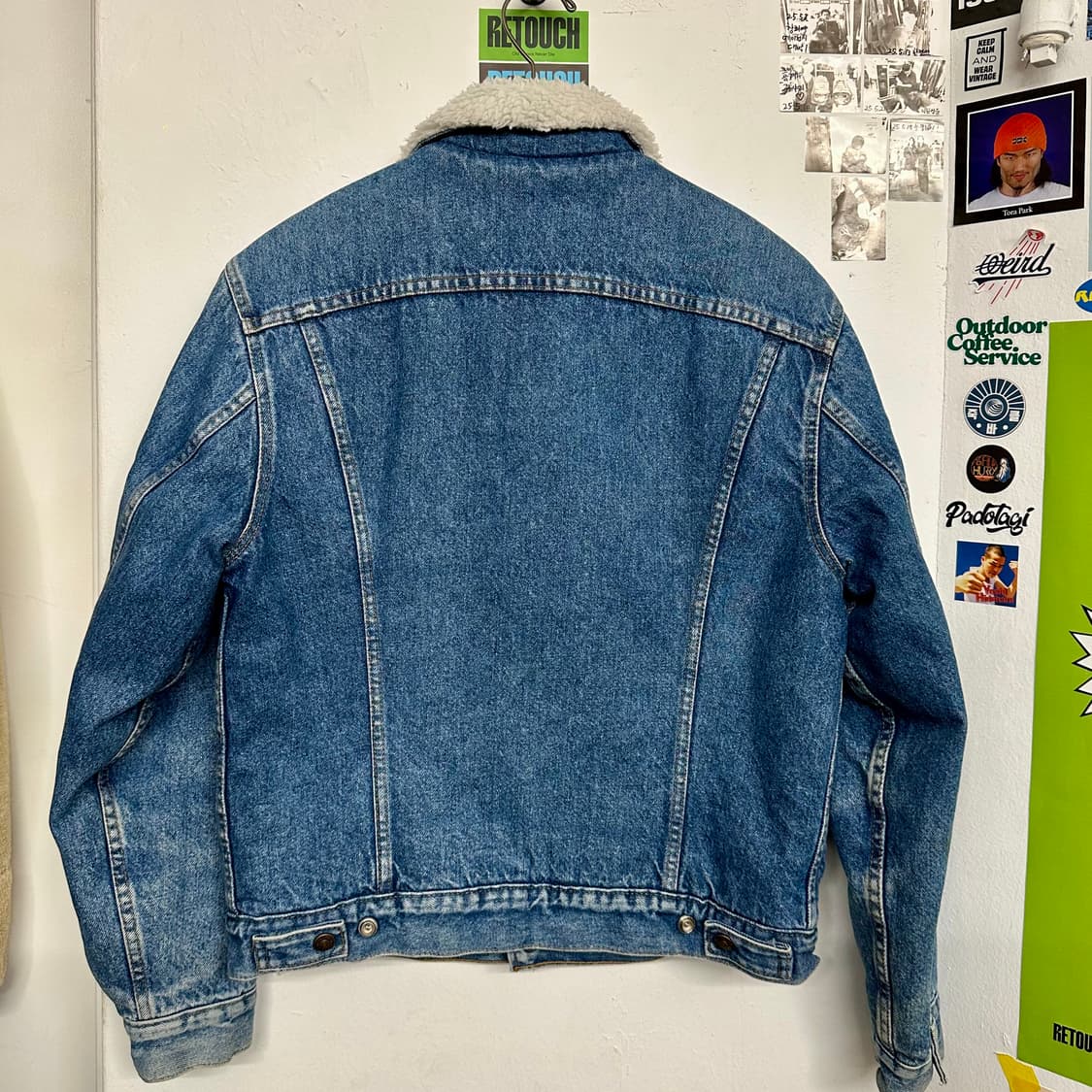 80‘s 리바이스 쉐르파 데님자켓 상품이미지5