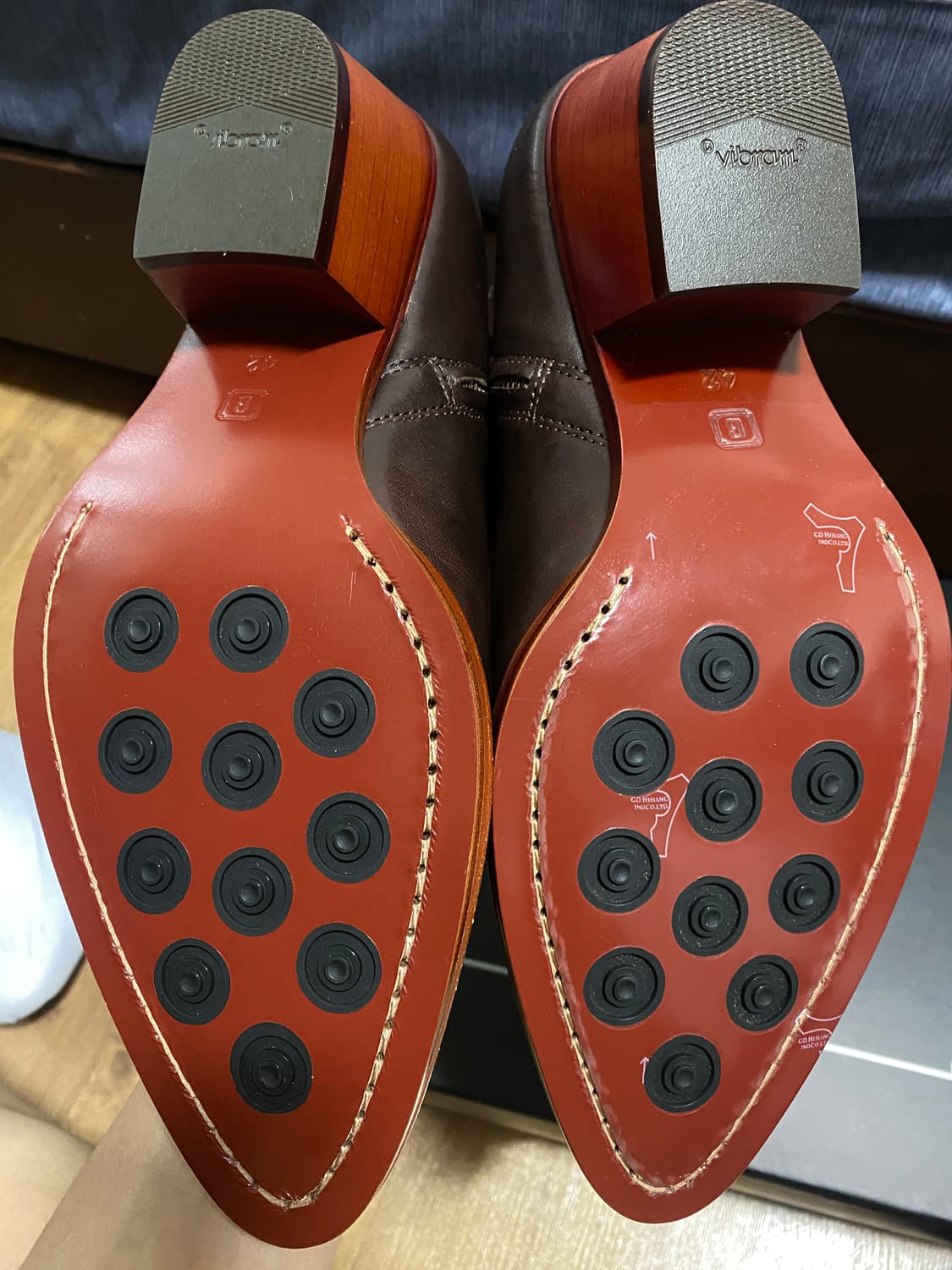 길프 Molko 45 Cuban boot in Brownskin 상품이미지2