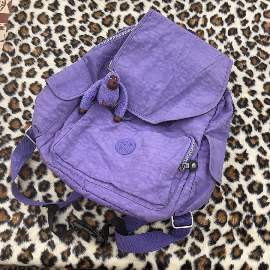 키플링 Y2K 레트로 빈티지 연보라 백팩 C09036 상품이미지3