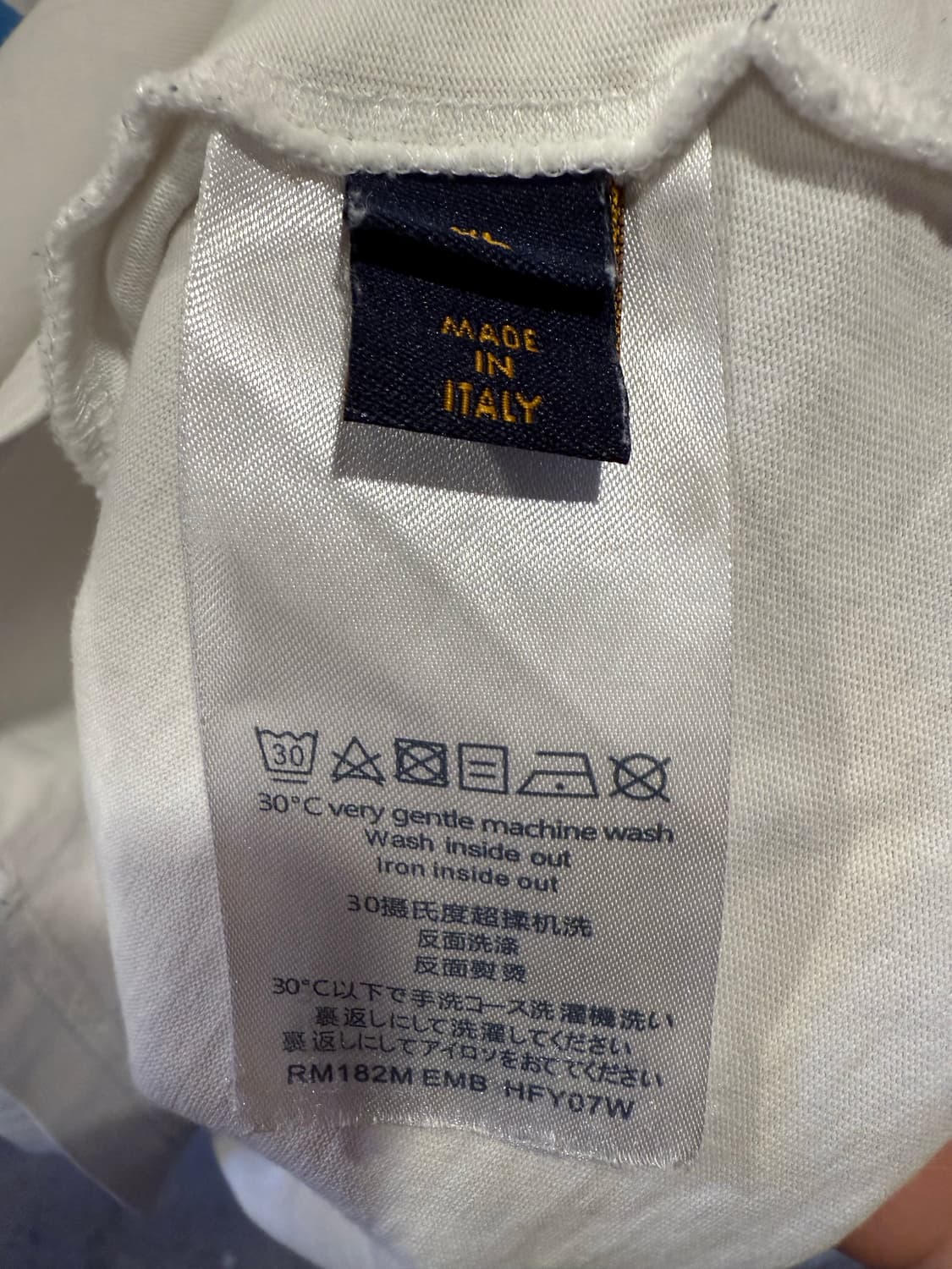 루이비통 페이스 로고 반팔 티셔츠 상품이미지5