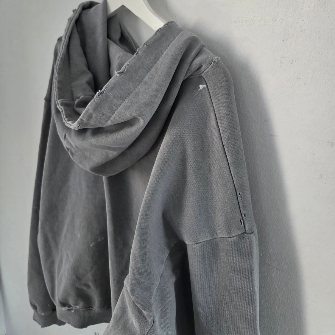 빈티지 워싱 후드 집업 상품이미지8