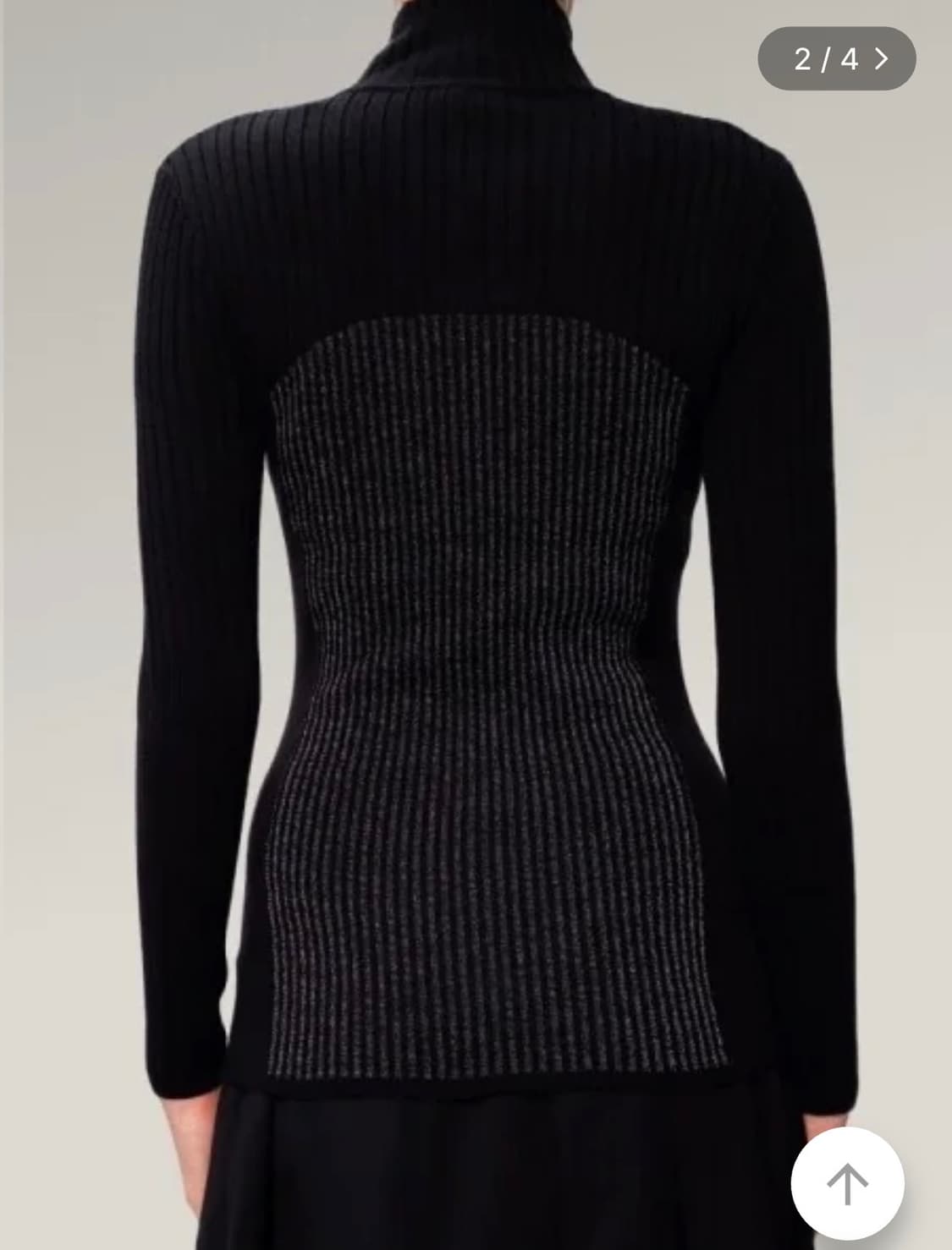 Y-3 요지야마모토 니트 슬리브 집업 (s사이즈)  상품이미지2