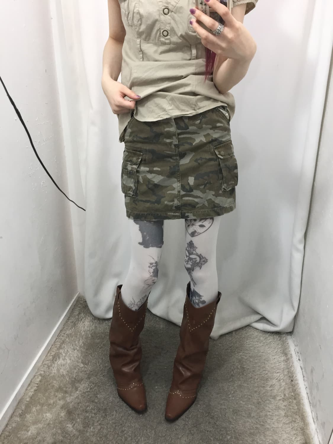 카모 소녀 코디 🥀 상품이미지3