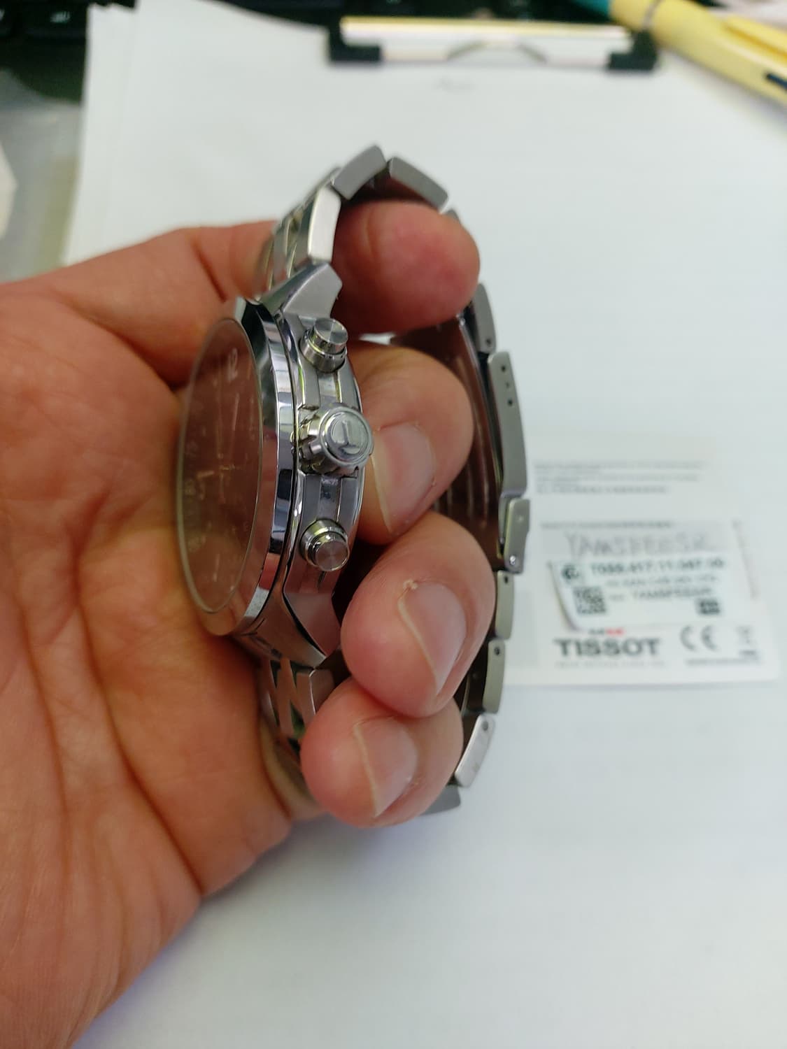 티쏘prc200청판 시계 상품이미지2