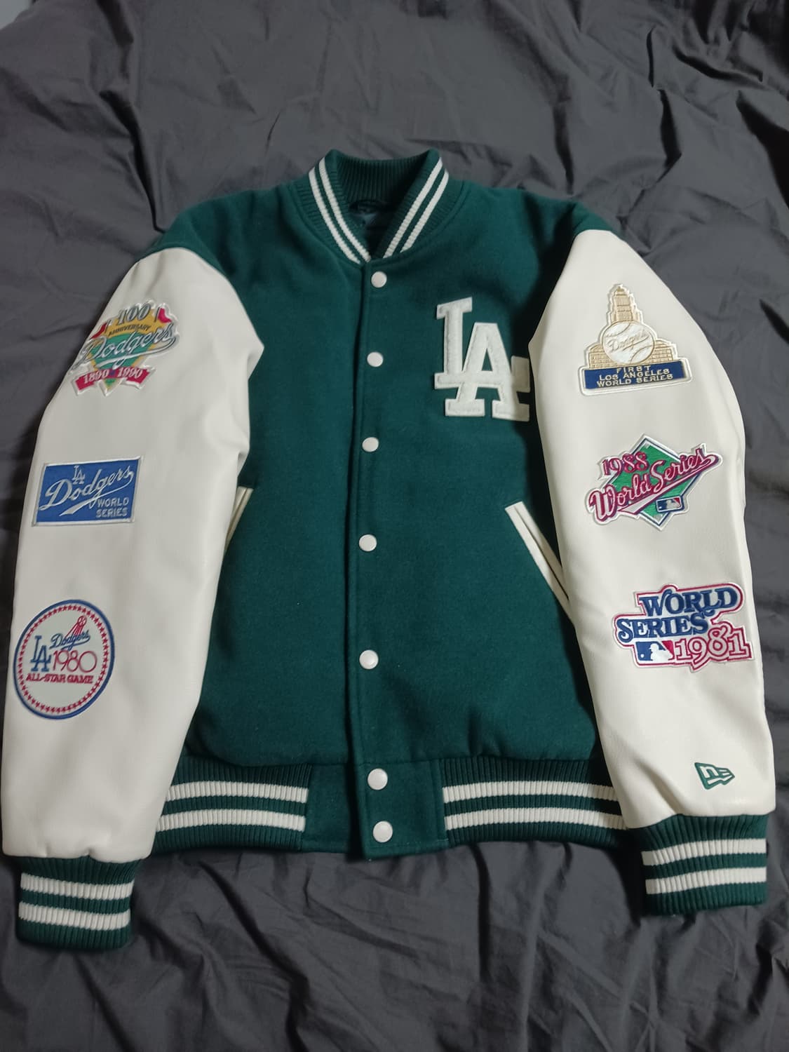 뉴에라 LA다저스 바시티 자켓 야구점퍼 상품이미지1
