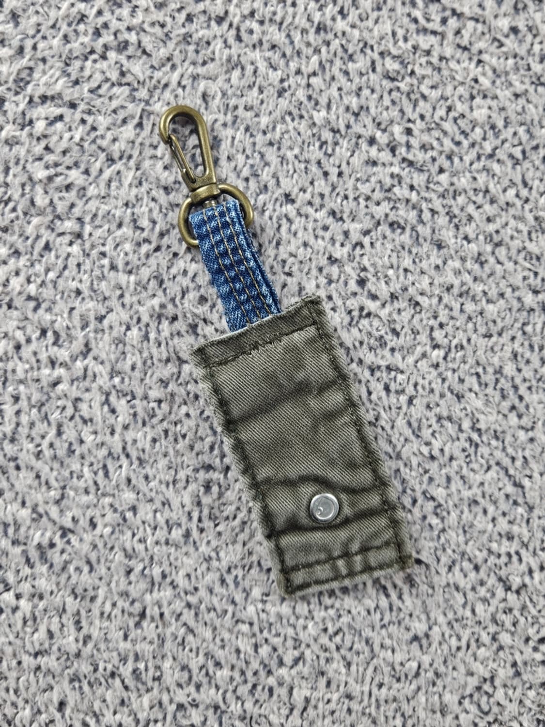 칼하트 버튼 핸드메이드 커스텀 카라비너 키링 ( OS ) / 10886 상품이미지2