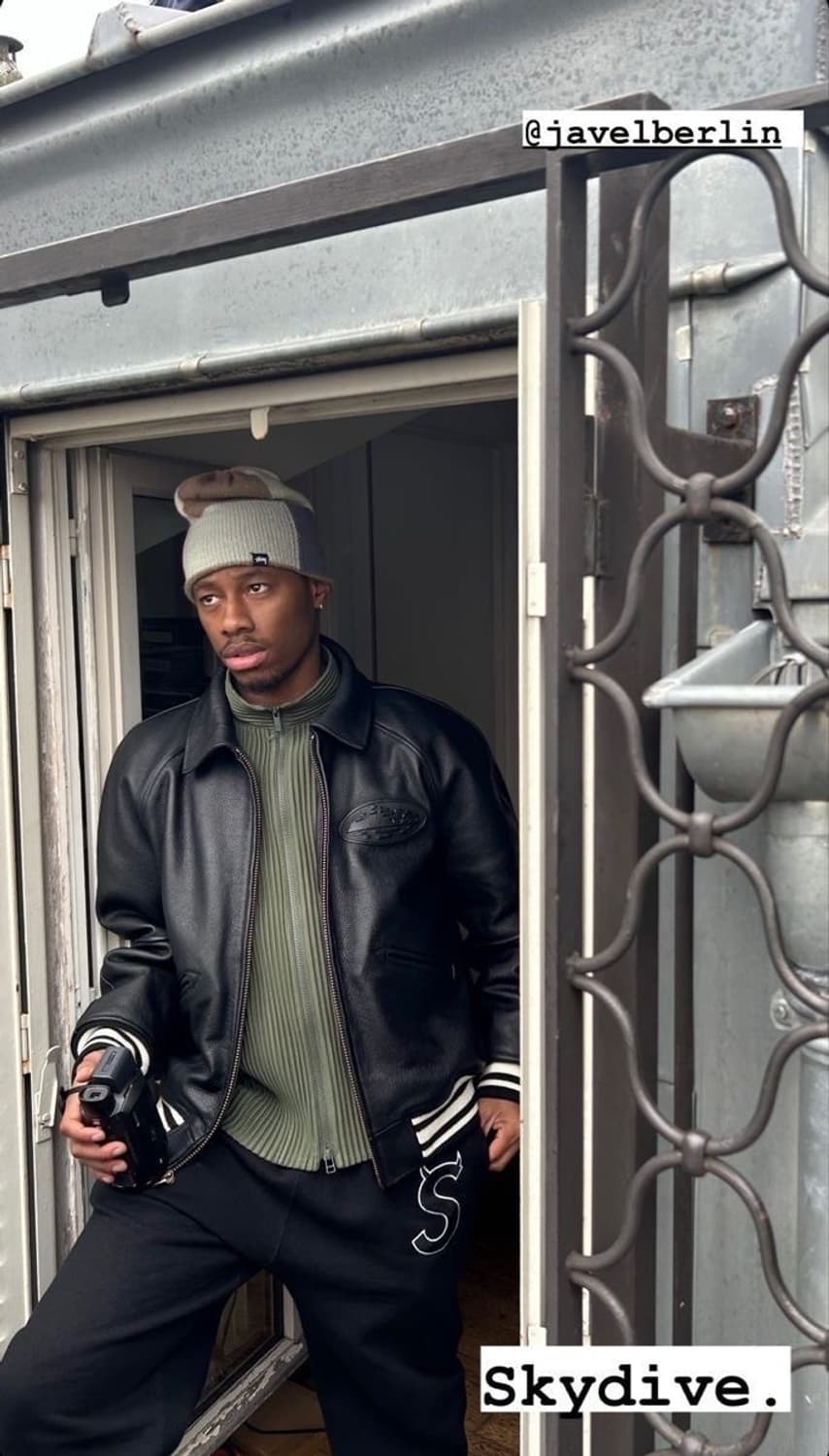 코르테이즈 스카이 다이브 레더 자켓 L 상품이미지1