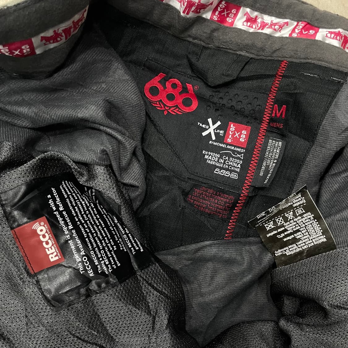 리바이스 x 686 스노우보드 팬츠 31 to 36 상품이미지10