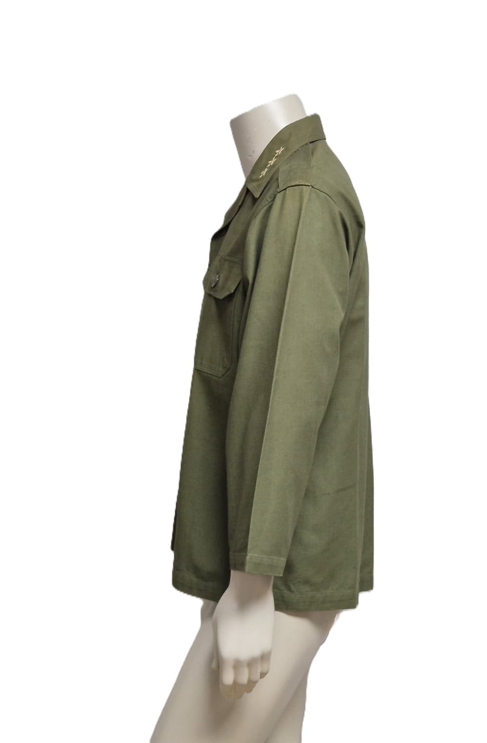 육군 구형 중장 민무늬 사제 맞춤 전투복 상의 (XL) 상품이미지2