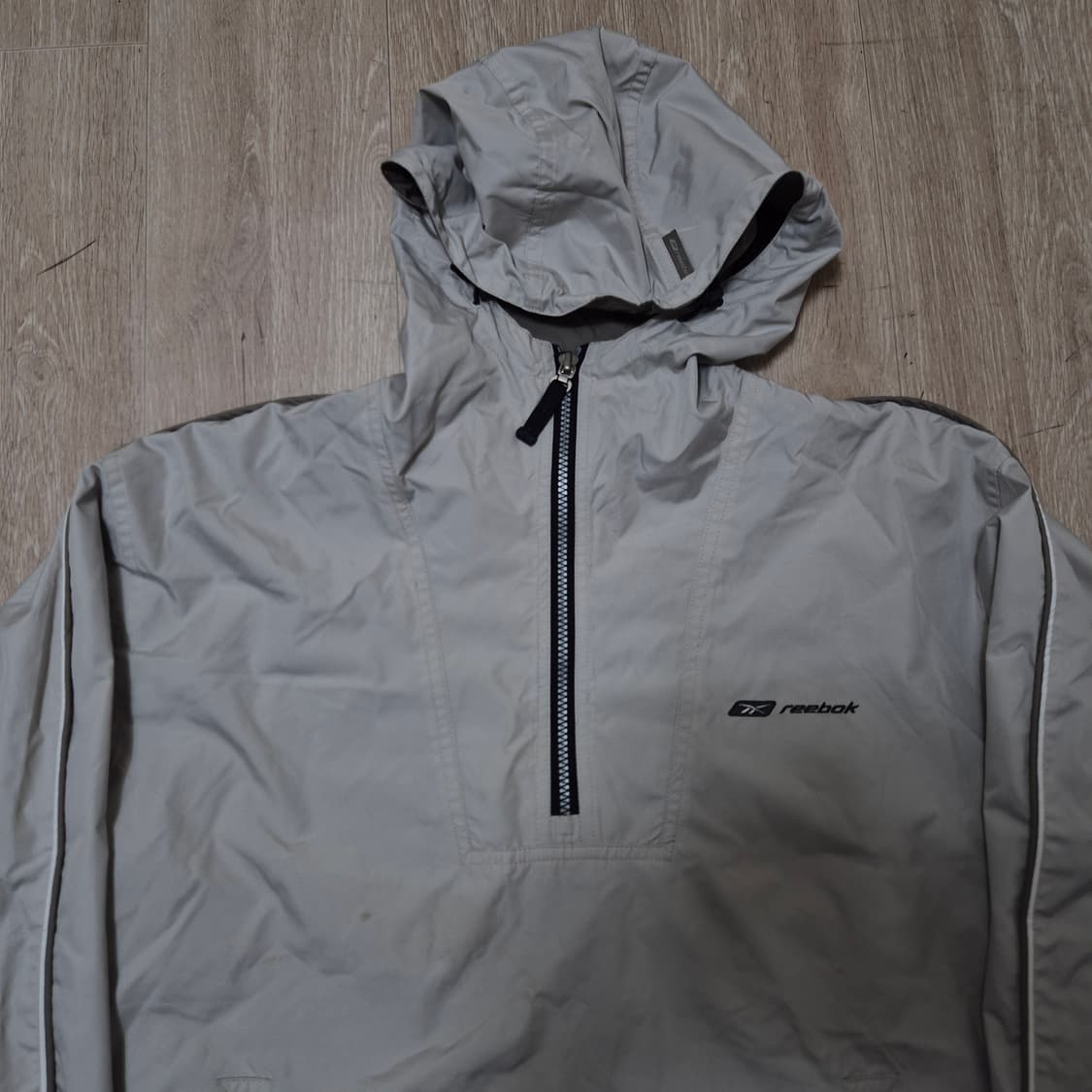 리복 올드스쿨 아노락 반집업 후드 바람막이 자켓 M(95) 상품이미지2