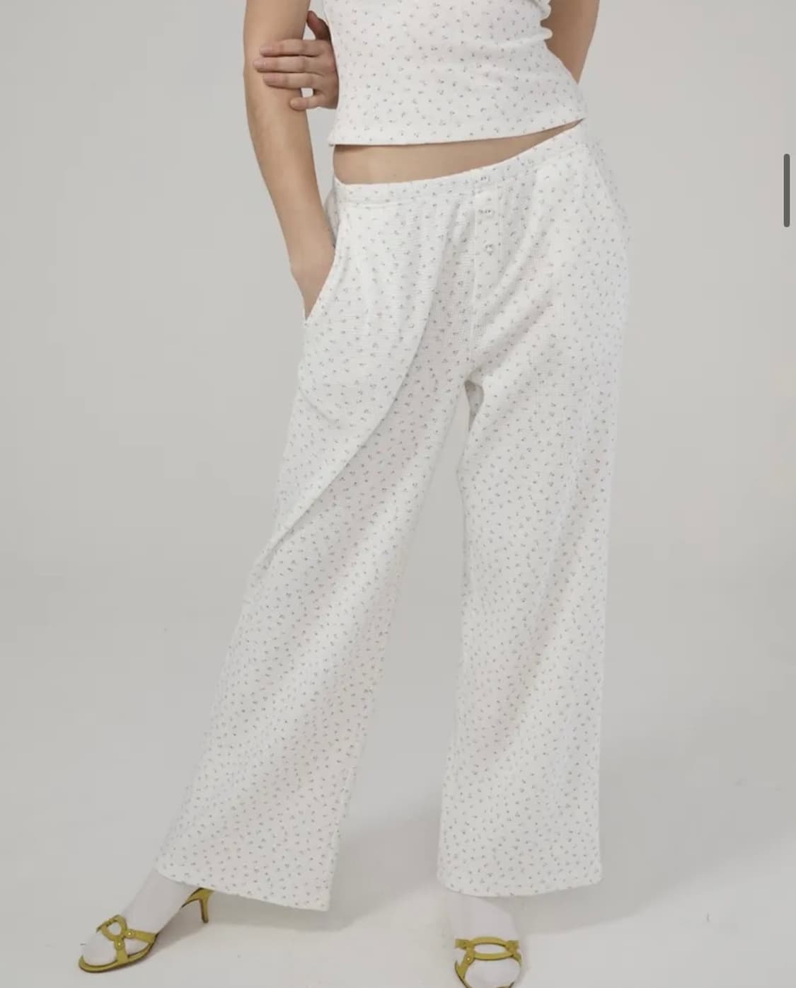 [글로니 GLOWNY] PROVINCE EYELET PANTS 상품이미지7
