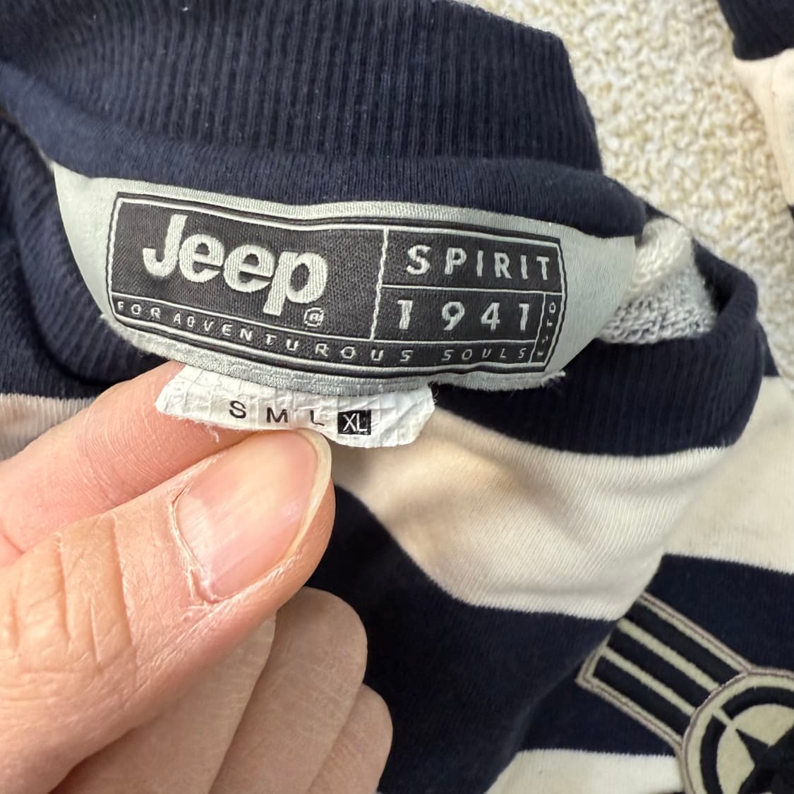 [XL] 지프 아메리칸 아이콘 패치 맨투맨 0102T1 상품이미지3