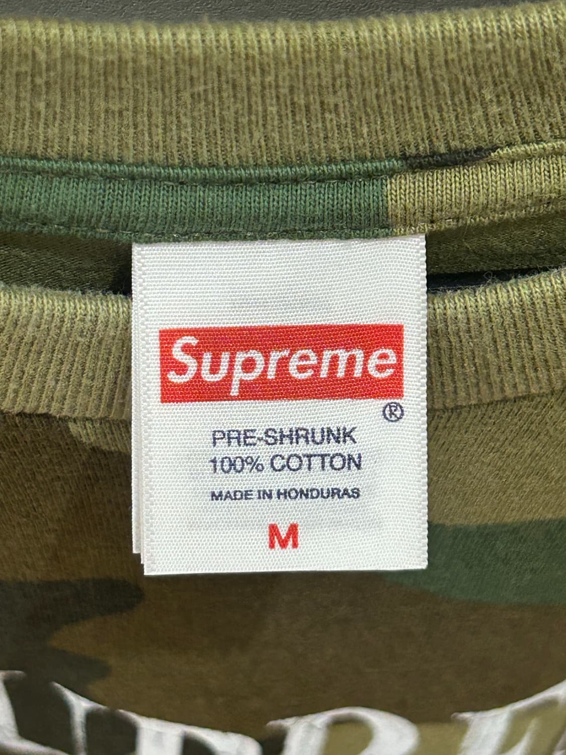 Supreme 스컬티셔츠 우드랜드 카모 25fw  상품이미지2