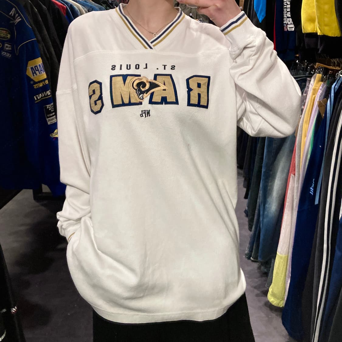 [IM] NFL 세인트루이스 램스 롱슬리브 져지 상품이미지4