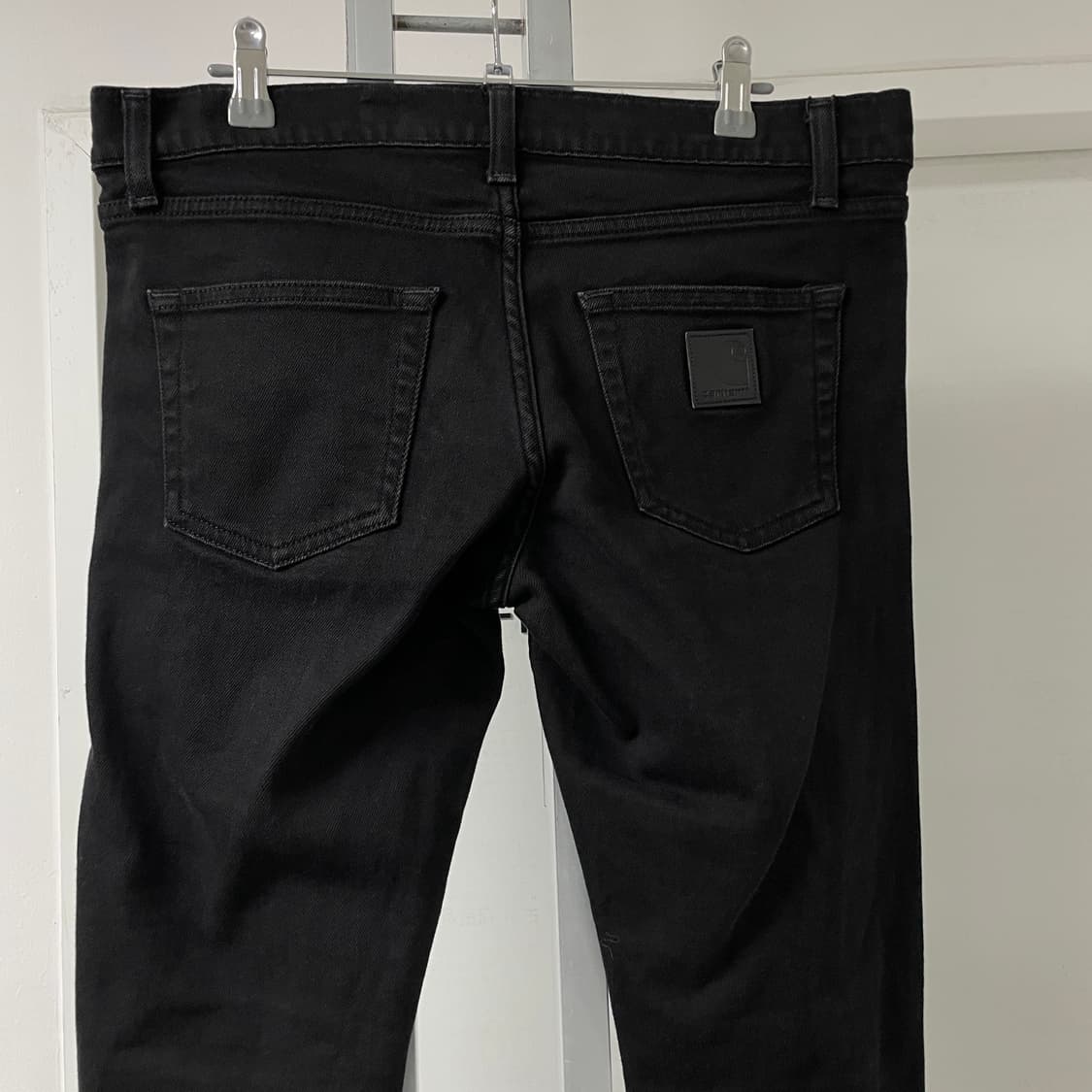 칼하트 WIP 블랙 데님 팬츠 31/32 상품이미지2