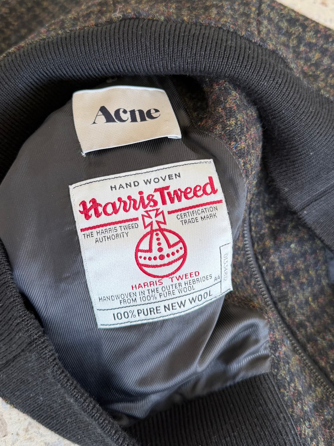 Acne Studios 해리스 트위드 자켓 상품이미지10