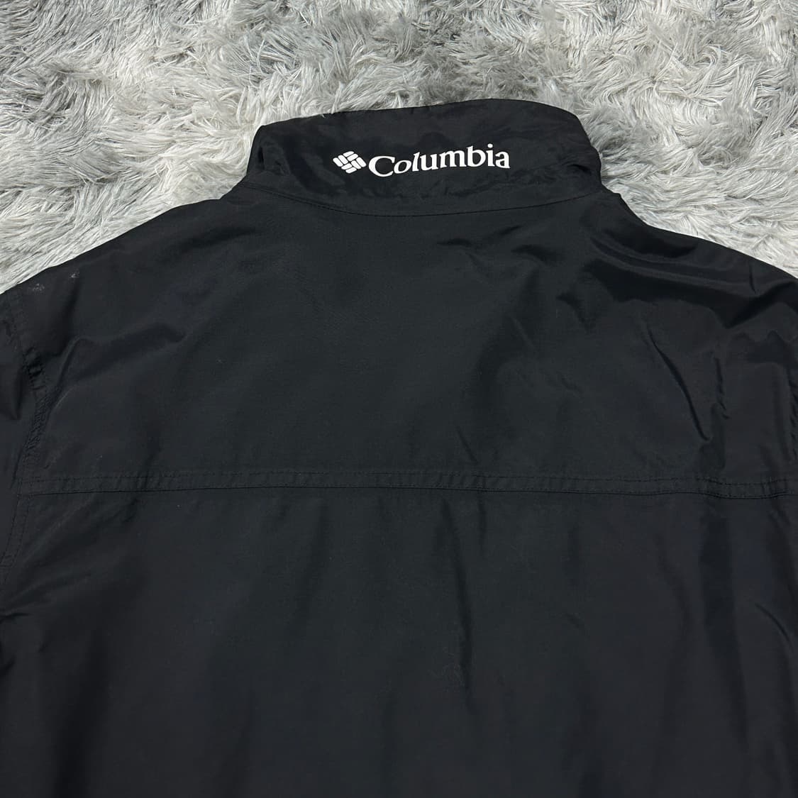 컬럼비아 나일론 바람막이 블랙 상품이미지3