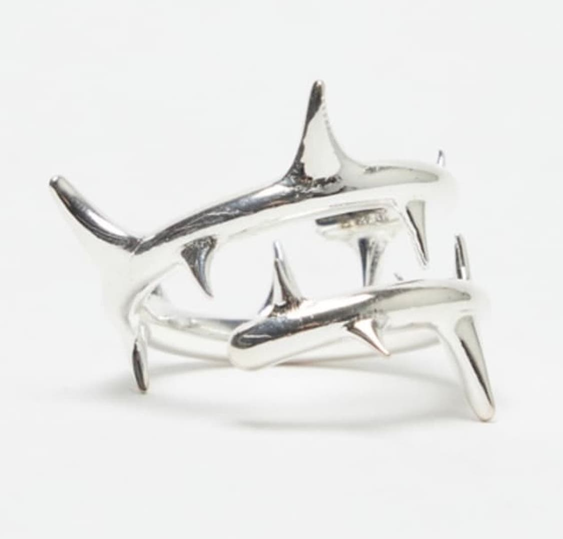 Ring Rose Snake-Silver L 상품이미지1