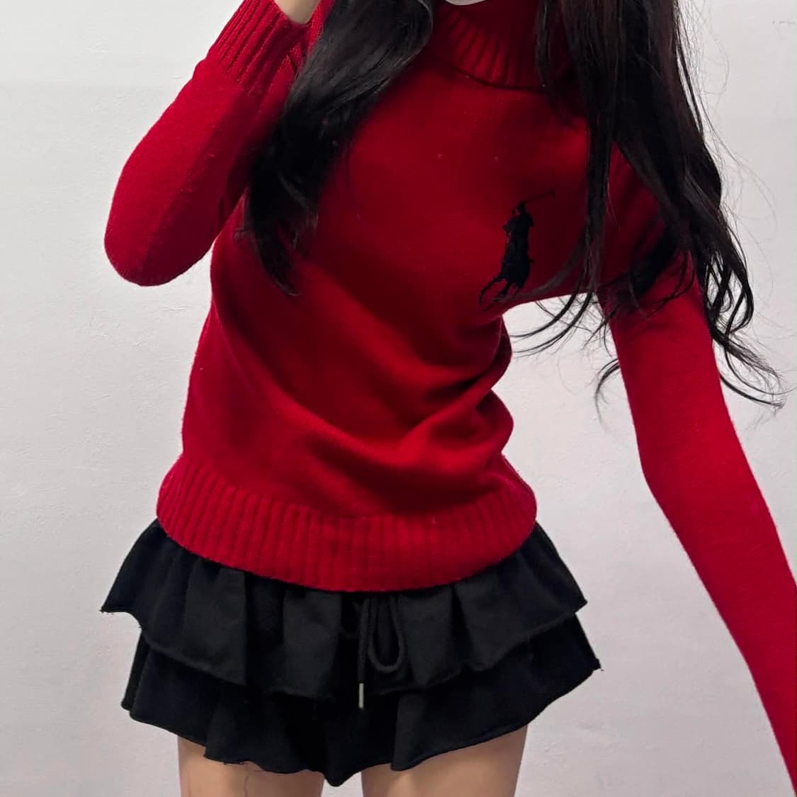 폴로 랄프로렌 빅포니 램스울 터틀넥 니트 상품이미지3