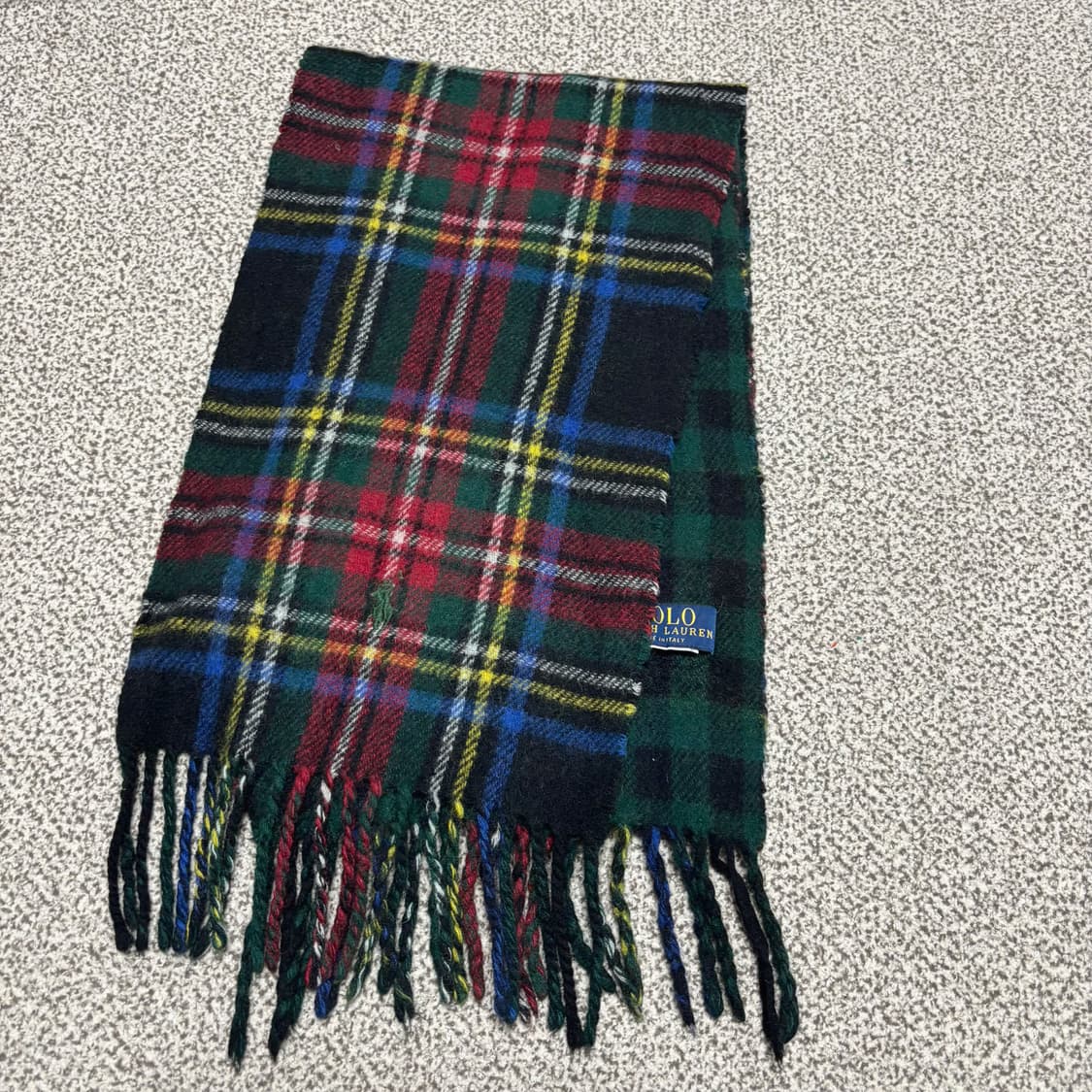 [택포,램스울80] 폴로 랄프로렌 이태리 투웨이 머플러 목도리 [A] 상품이미지1
