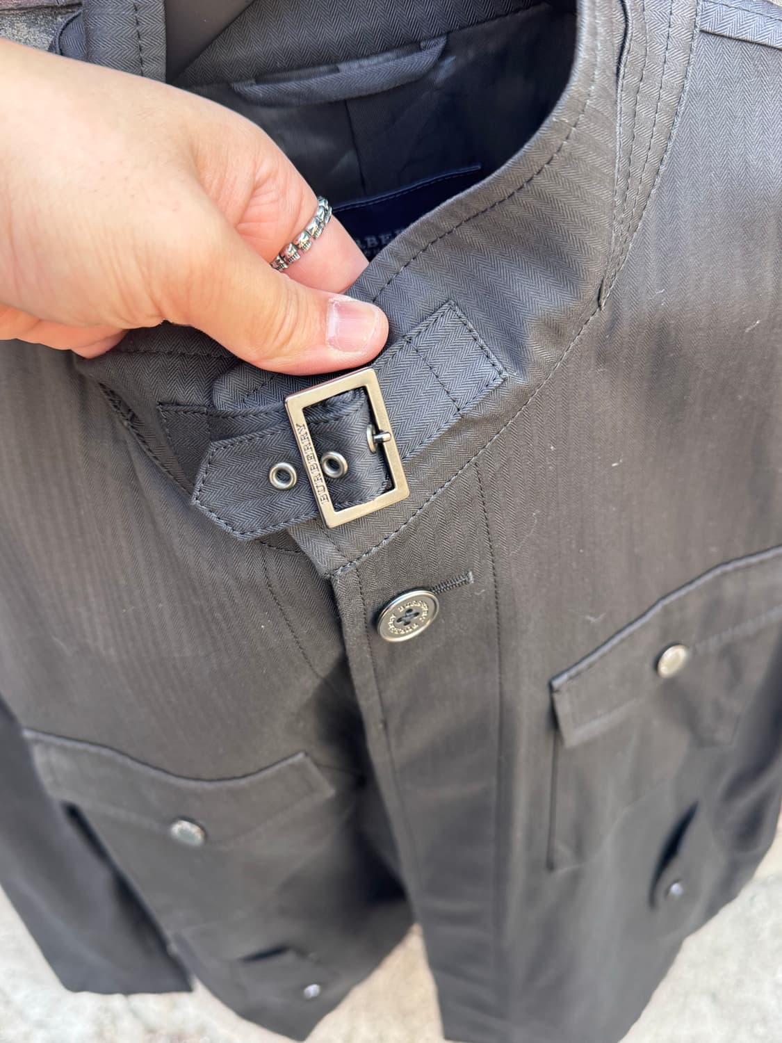 Burberry 버버리 블랙 필드자켓  상품이미지5