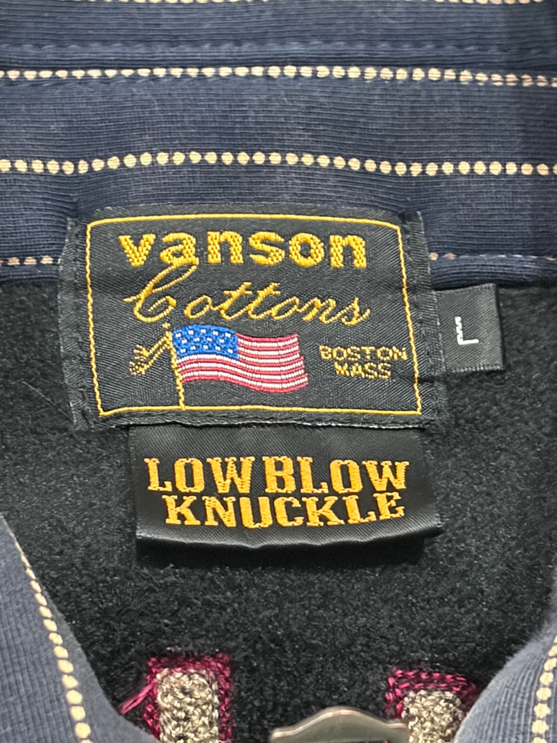 밴슨x로우블로우너클 와바시 스포츠 자켓 상품이미지9