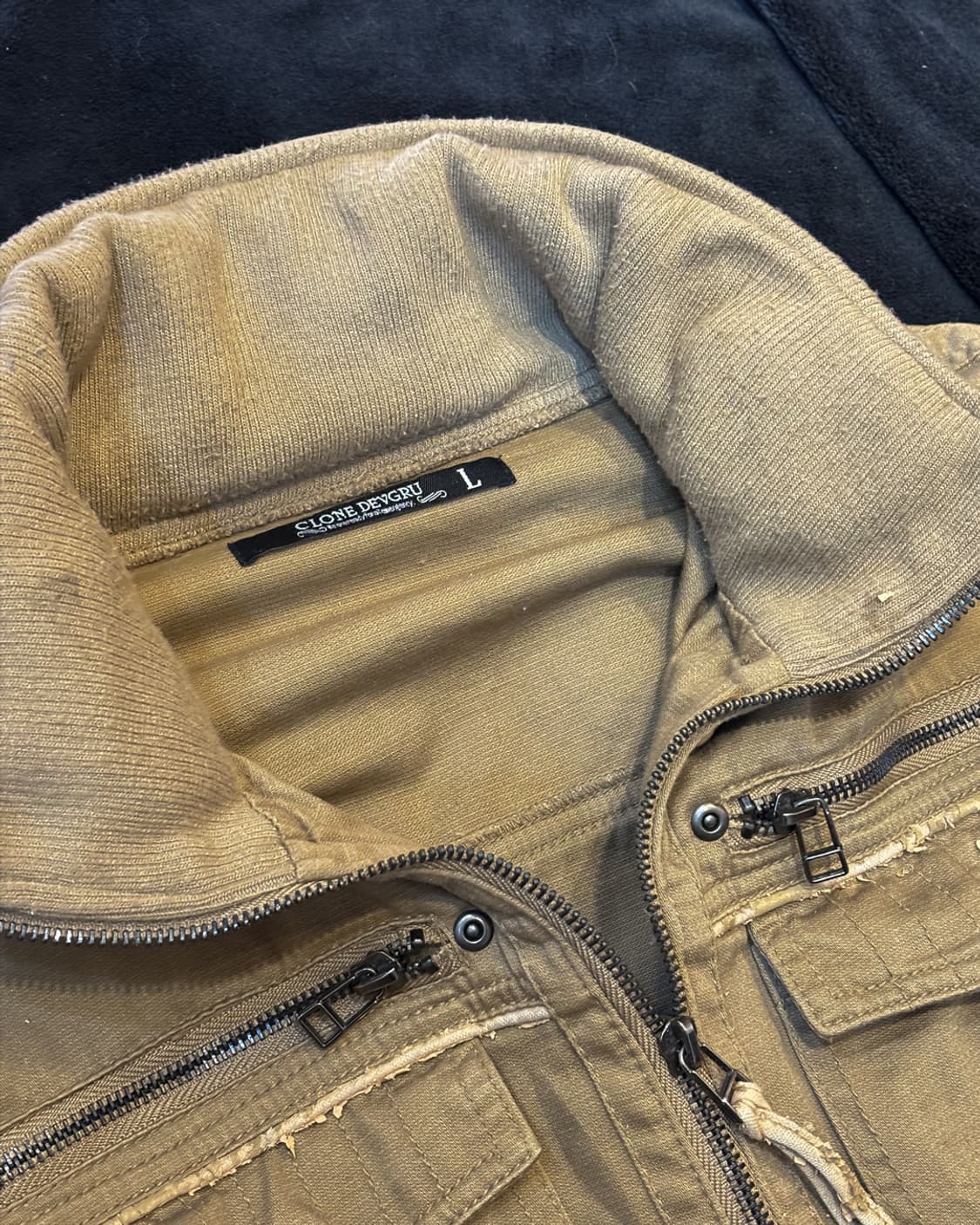 일본빈티지 clone devgru 밀리터리 자켓 상품이미지4