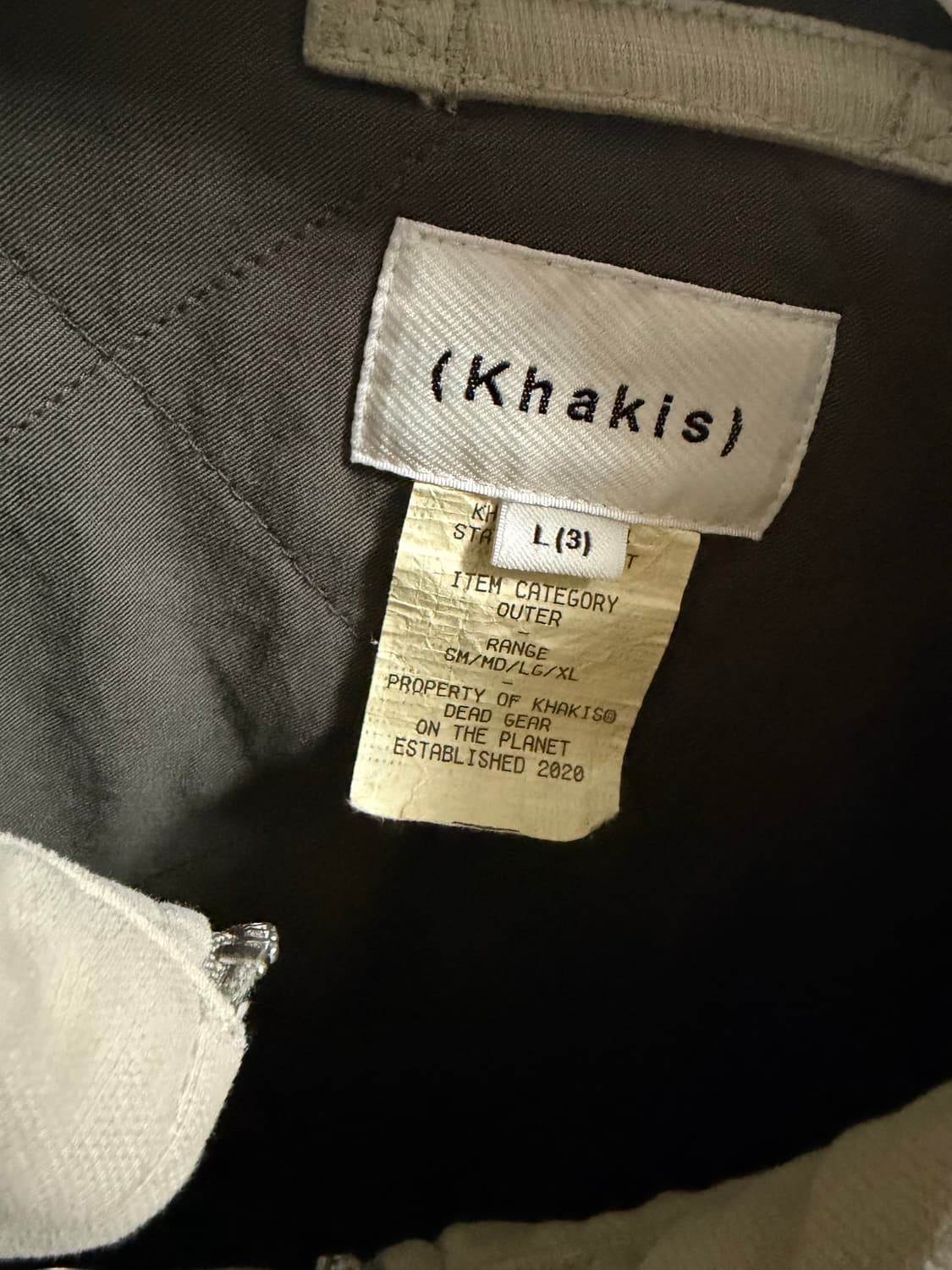 카키스 스테이션 자켓 (L) 상품이미지2