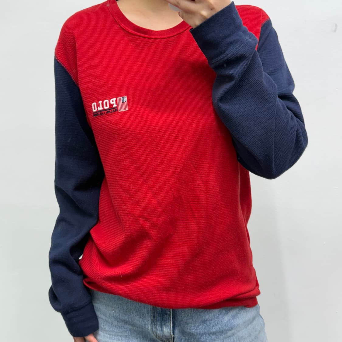 [L] 폴로 와플 니트 상품이미지2