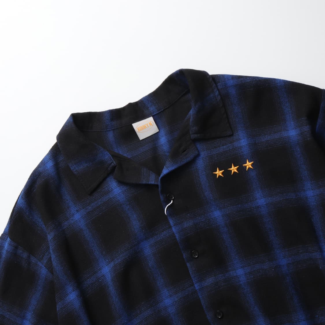 WHO'S WHO gallery Star Embroidered Shirt 상품이미지5