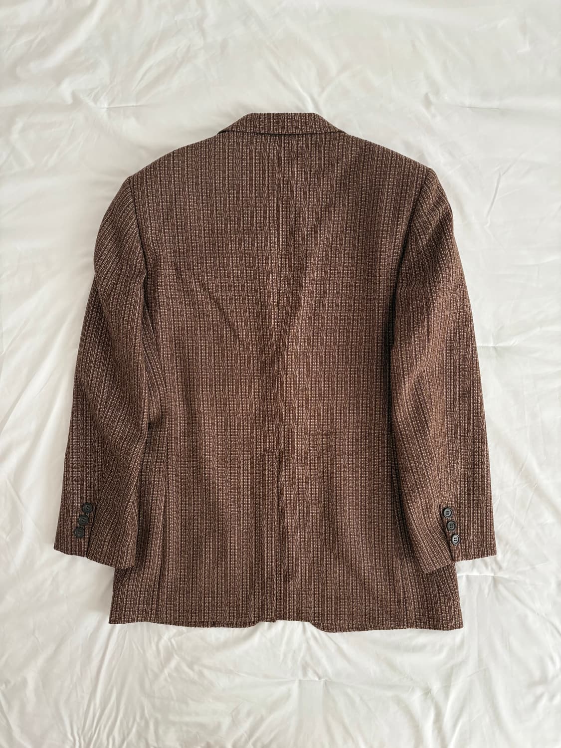 brown pattern jacket 브라운 패턴 자켓 상품이미지7