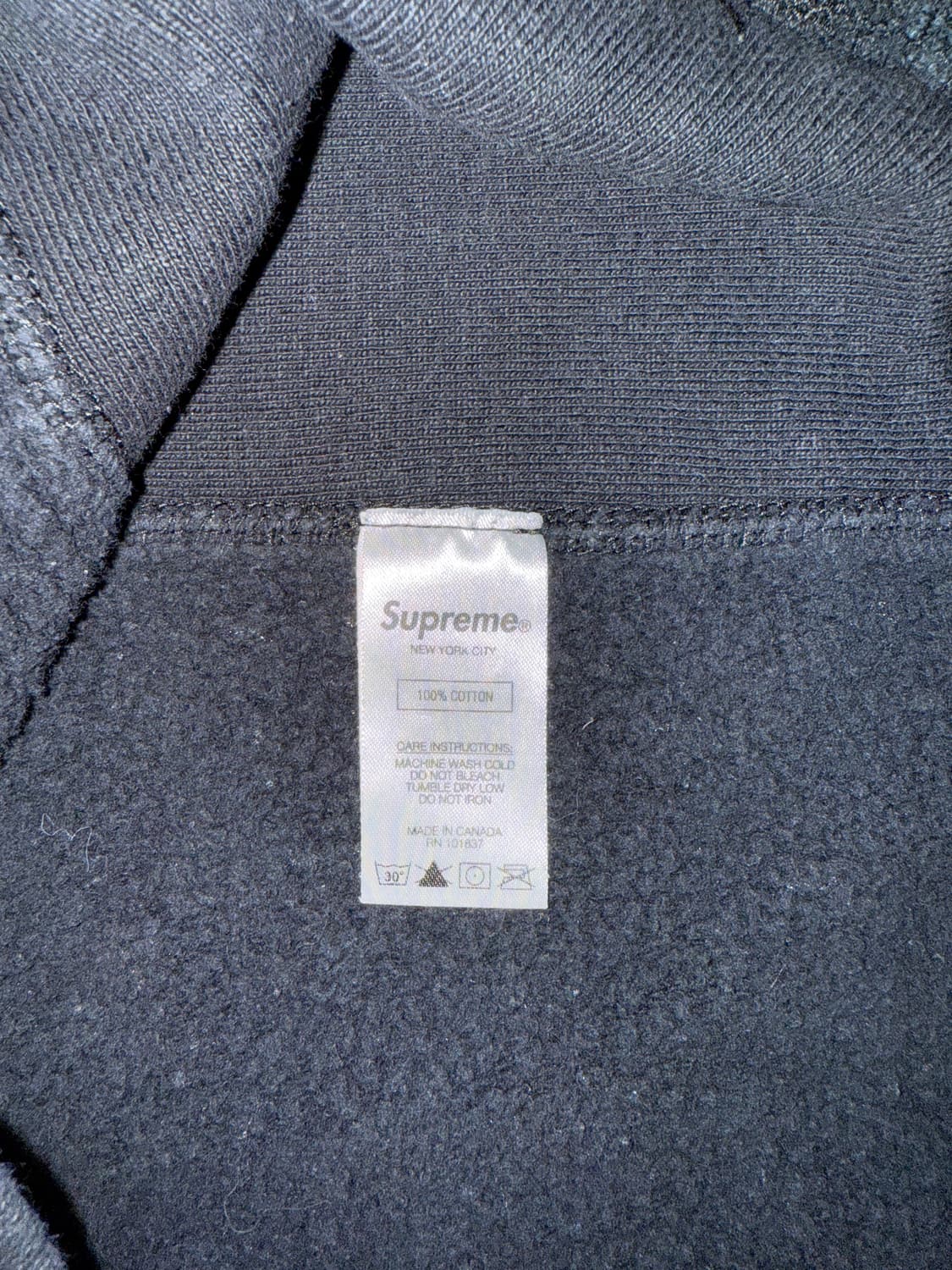 18FW Supreme Water Arc Hooded Sweatshirt 상품이미지6